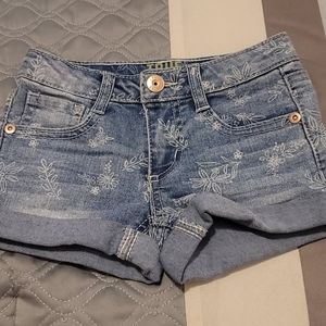 Girls True Craft denim shorts